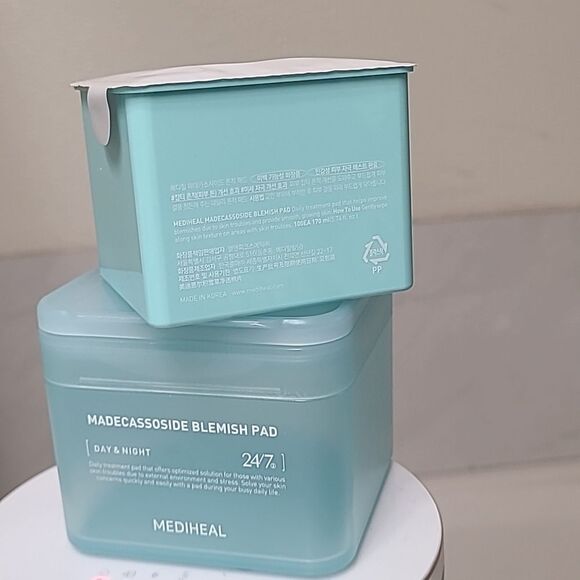 Mediheal NEW Madecassoside Blemish Pad 100 Pads Cotton Facial Toner refill only - Picture 5 of 5